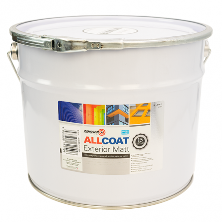 Zinsser AllCoat Exterior Matt Multi Surface Paint 4600 Colours