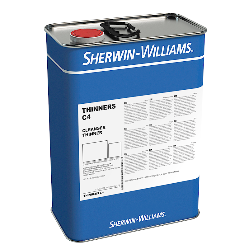 Buy Sherwin Williams Cleanser Thinner No 4 At Rawlins Paints Rawlins