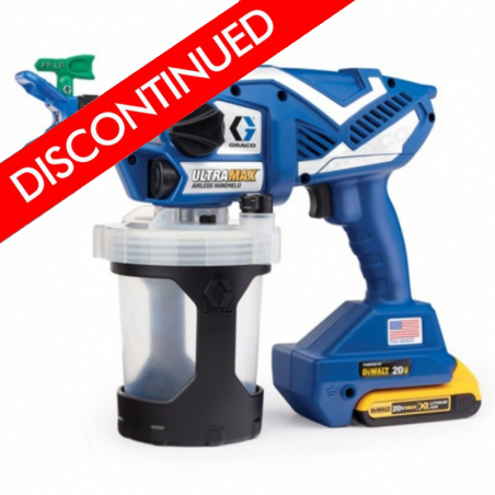 ultramax solvent airless graco cordless