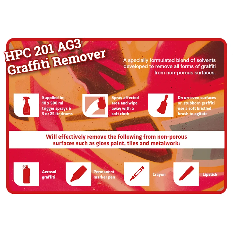 AG3 Graffiti Remover | Graffiti Remover Solution