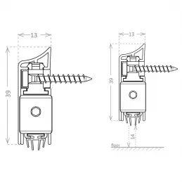 Astroflame Acoustic Rated Automatic Door Bottom Seal