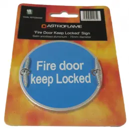 Astroflame Fire Door Signs For Fire Doors