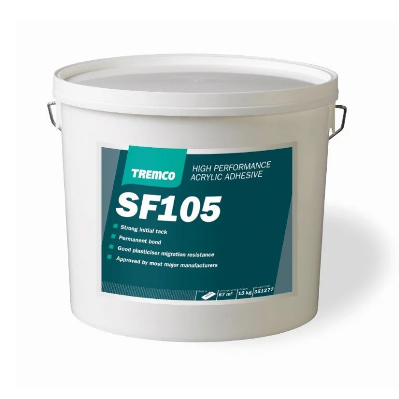 Tremco SF105 High Performance Acrylic Adhesive | For PVC and Linoleum