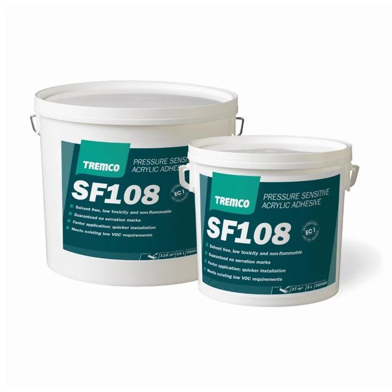 Tremco SF108 Pressure Sensitive Acrylic Adhesive | For Floor and Wall Coverings