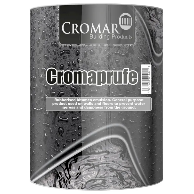 Cromar Cromaprufe Waterproofing & Dampproofing For Walls & Floors