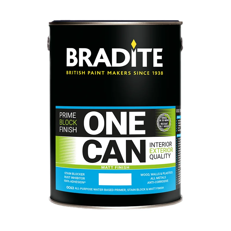 Bradite One Can Matt | uPVC & Multi Surface Paint With 2400+ Colour Options