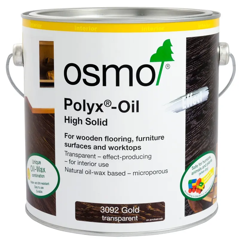 Osmo Polyx-Oil Effect Silver/Gold | Wood Floor Protection & Decoration