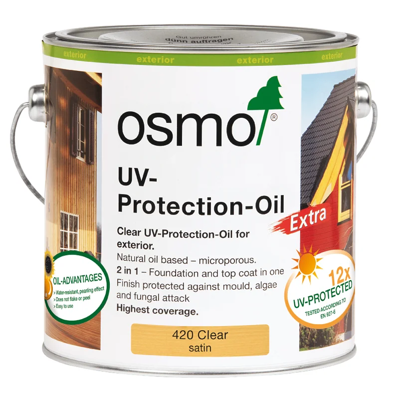 Osmo UV-Protection-Oil | Exterior Vertical Wood Treatment