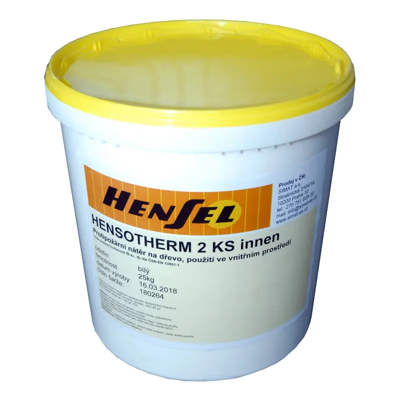 Hensel Hensotherm 2 KS White Interior | Fire Protection For Wood