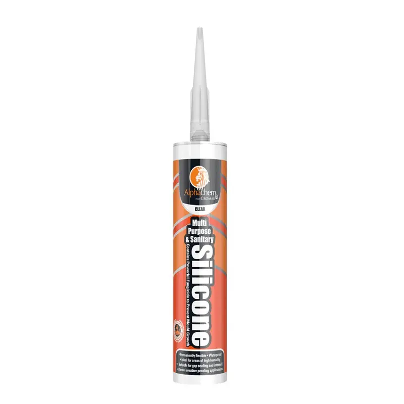 Cromar Alphachem Multi Purpose & Sanitary Silicone | Silicone Sealant