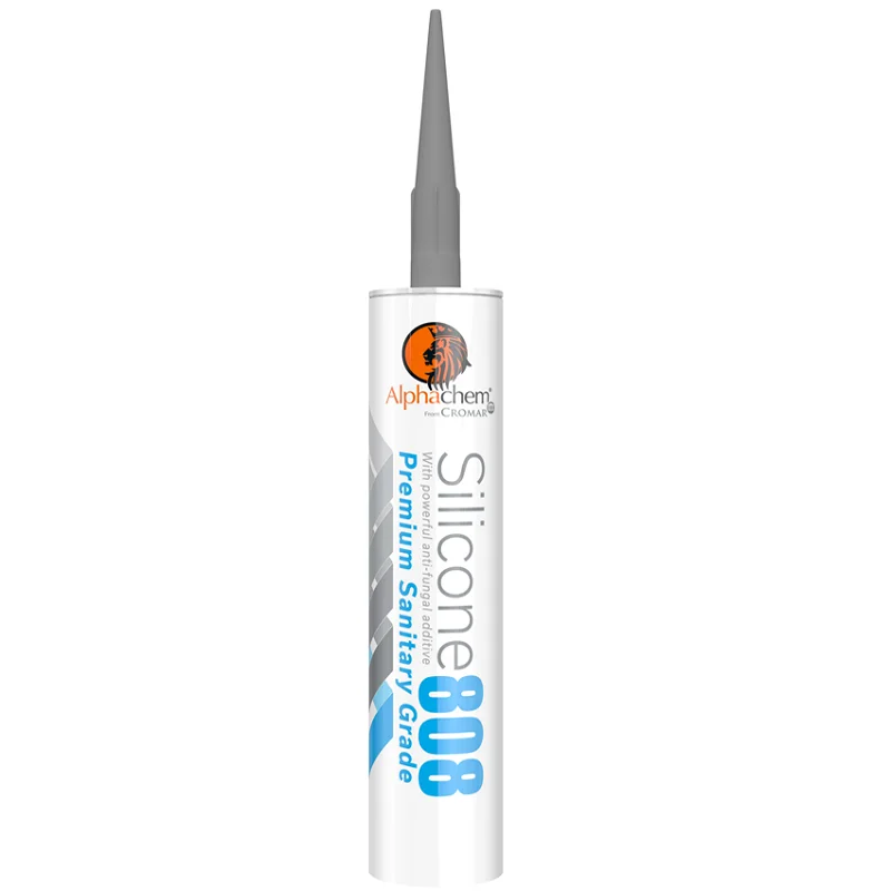 Cromar AlphaChem Premium Sanitary Silicone 808 | Waterproof Sealant