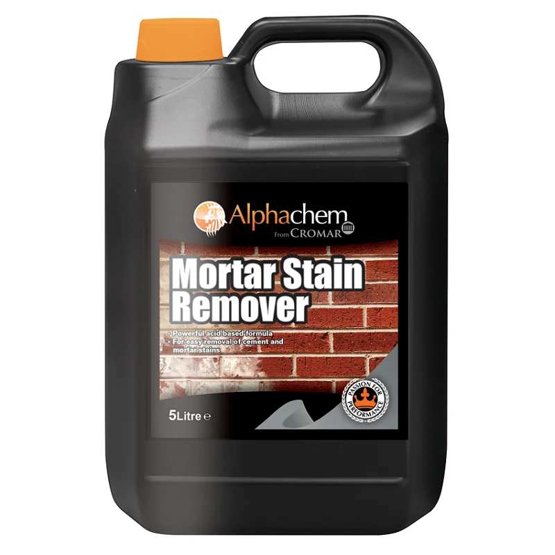 Cromar AlphaChem Mortar Stain Remover | Concrete Cleaner