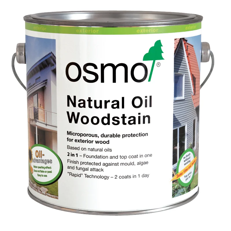 Osmo Natural Oil Woodstain | Decorative & Protective Exterior Protection