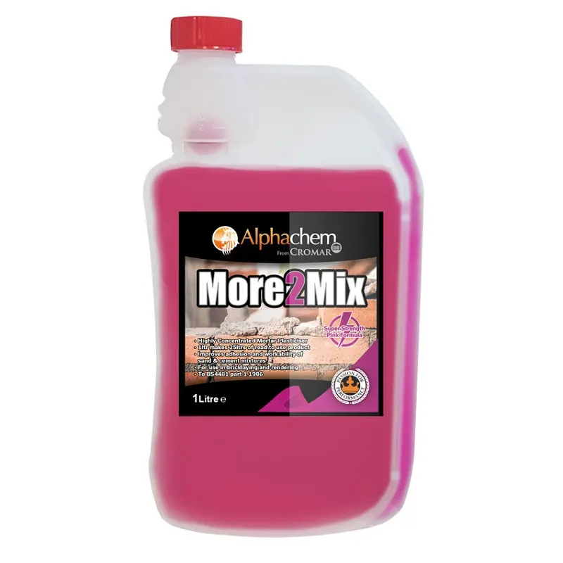 Cromar AlphaChem More2Mix | Highly Concentrated Mortar Plasticiser