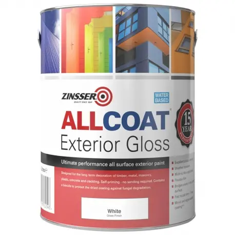 Zinsser AllCoat Exterior Gloss (Water Based)