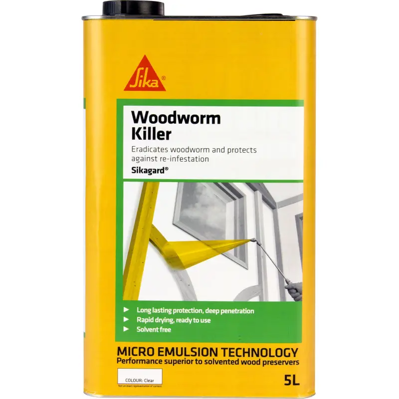 Woodworm Treatment: Sikagard Woodworm Killer