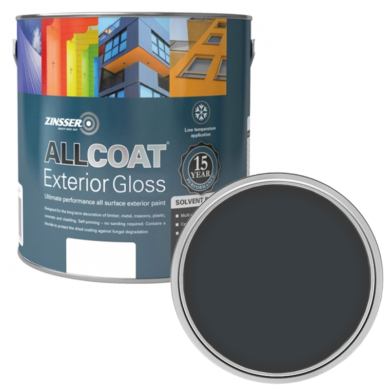 Zinsser AllCoat Exterior Gloss (Solvent Based) RAL 7016 Anthracite