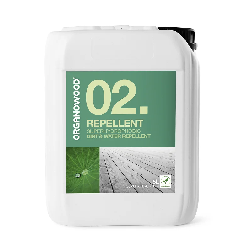 OrganoWood Repellent 02 | Dirt & Water Protection For Exterior Wood