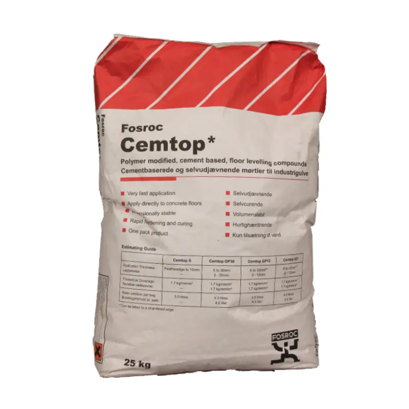 Fosroc Cemtop GP | Levelling Compound For Concrete Floors