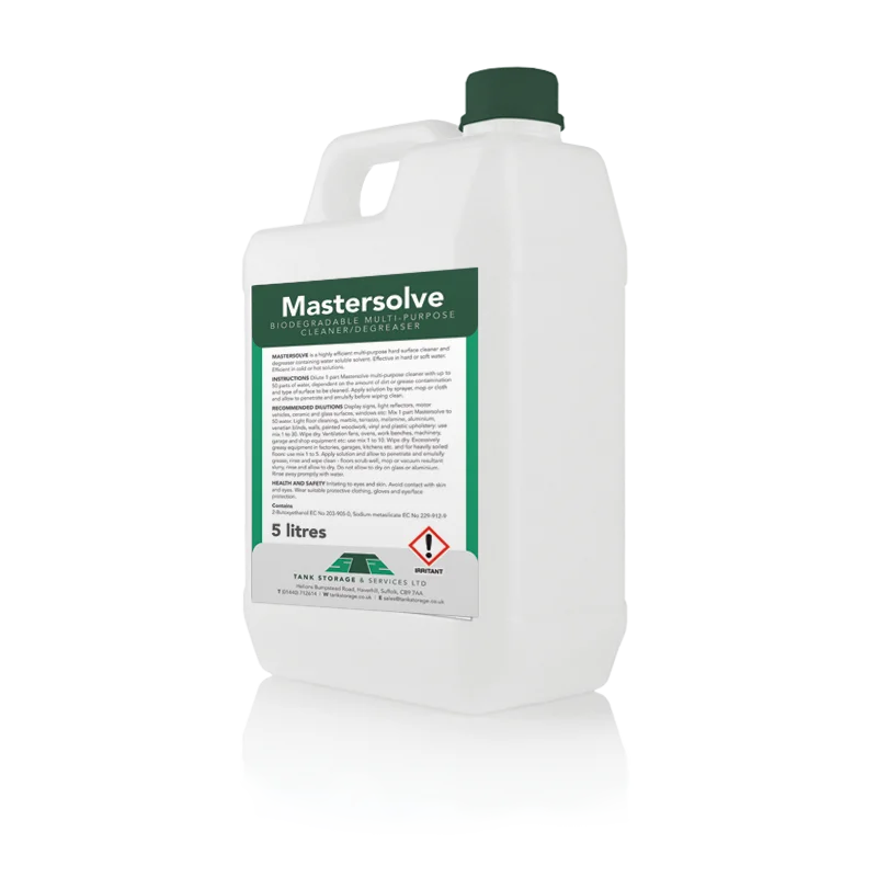 Tank Storage & Services Ltd Mastersolve | Multi-Purpose Hard Surface Cleaner