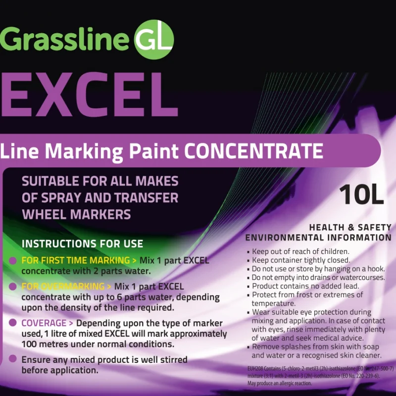 Grassline Excel Line Marking Paint Concentrate For Grass Line Marking