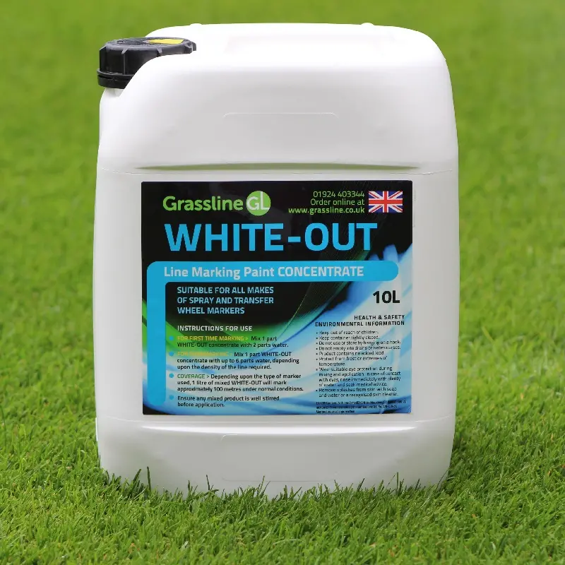 Grassline White-Out Line Marking Paint Concentrate For Grass Line Marking