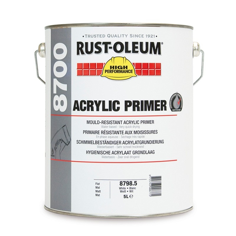 Rust-Oleum 8798 Hygienic Acrylic Primer - Rawlins Paints