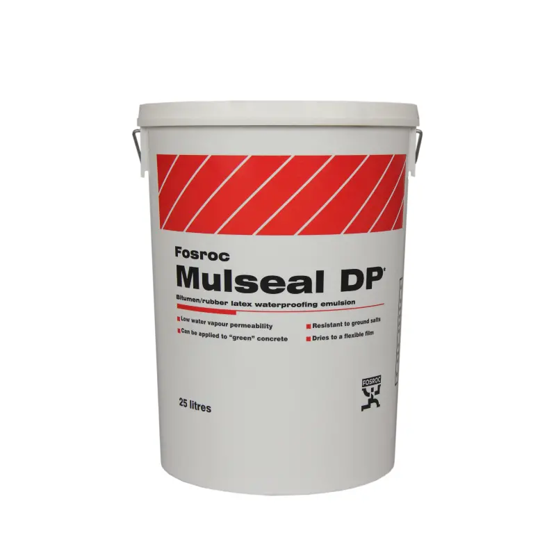 Fosroc Mulseal DP | Bitumen / Rubber Latex Damp Proofing Emulsion