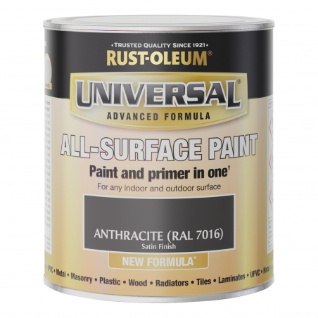 Rust-Oleum Universal All Surface Paint | Brush Grade Multi Surface ...