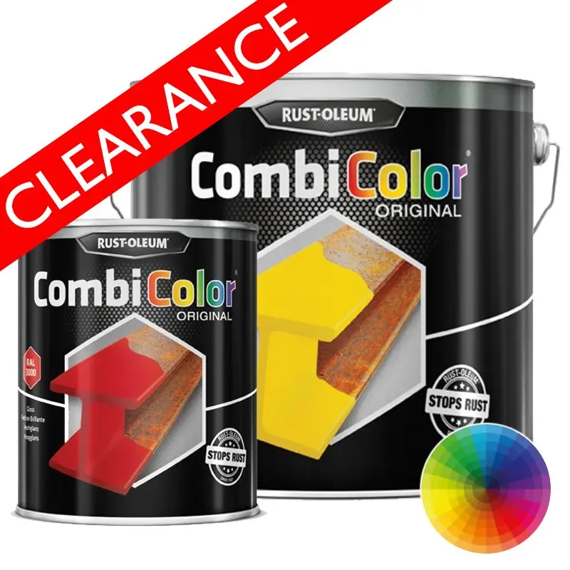 CLEARANCE - Rust-Oleum CombiColor Original - White 750ml Satin