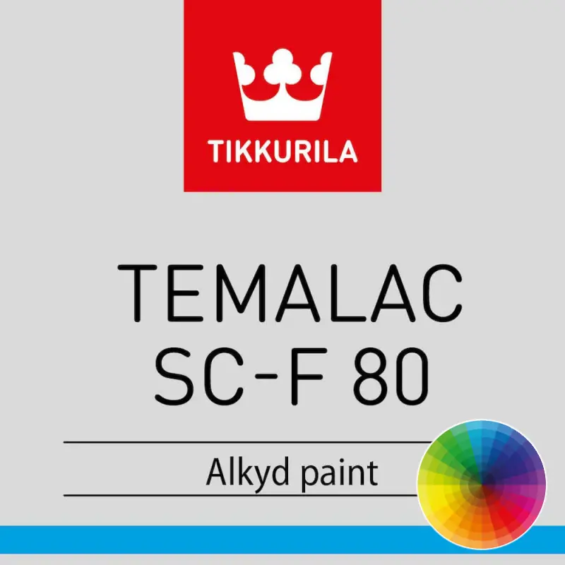 Tikkurila Temalac SC-F 80 | Anti-Corrosive Single Pack System for Steel