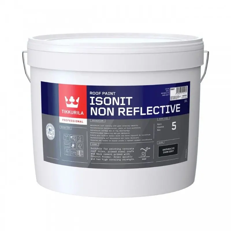 Tikkurila Isonit Non Reflective | For Concrete & Steel Roofs