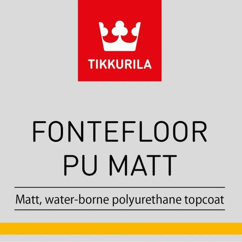 Tikkurila Fontefloor PU Matt | Concrete Floor Coatings