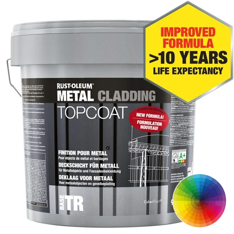 CLEARANCE - Rust-Oleum Mathys Metal Cladding Topcoat