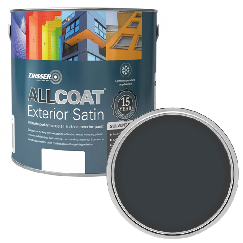 Zinsser AllCoat Exterior Satin (Solvent Based) | Shades Of Grey ...