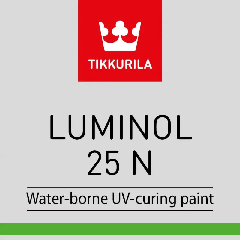 Tikkurila Luminol 25 N | Water-Borne UV-Curing Paint