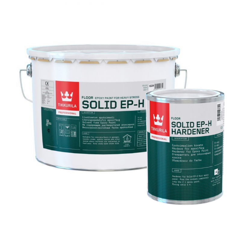 Tikkurila Solid EP-H | Primer & Topcoat For Concrete Floors | Rawlins ...