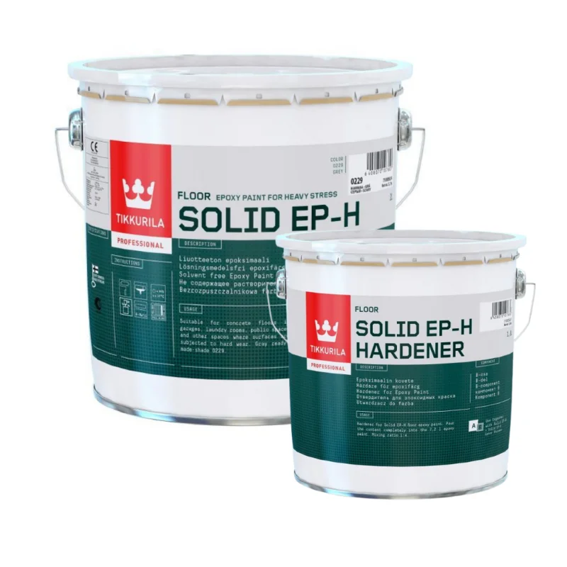 Tikkurila Solid EP-H | Primer & Topcoat For Concrete Floors