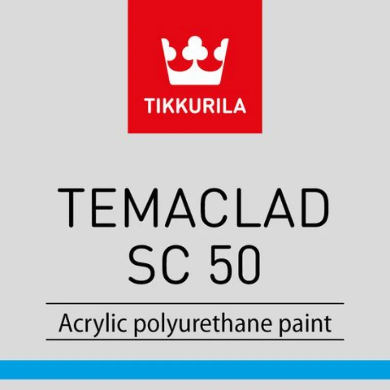 Tikkurila Temaclad SC 50 | Anti-Corrosive Finish For Steel, Aluminium