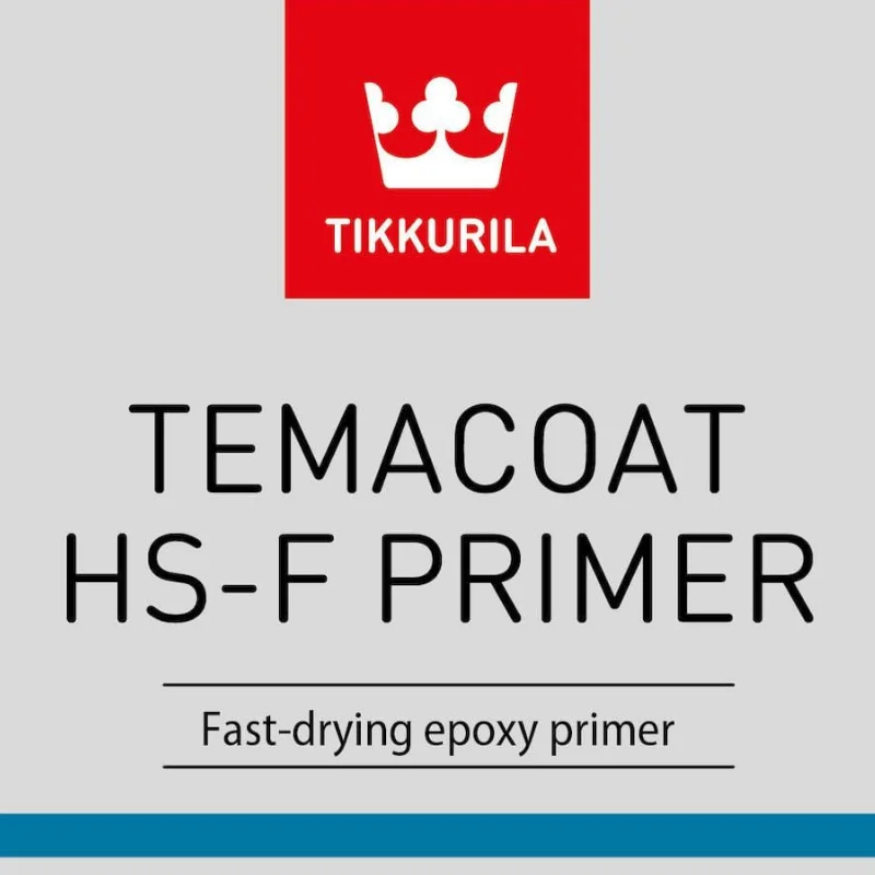 Tikkurila Temacoat HS-F Low Temperature Primer For Aluminium, Zinc, Steel