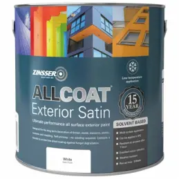 Zinsser AllCoat Exterior Satin (Solvent Based) - Shades Of Red