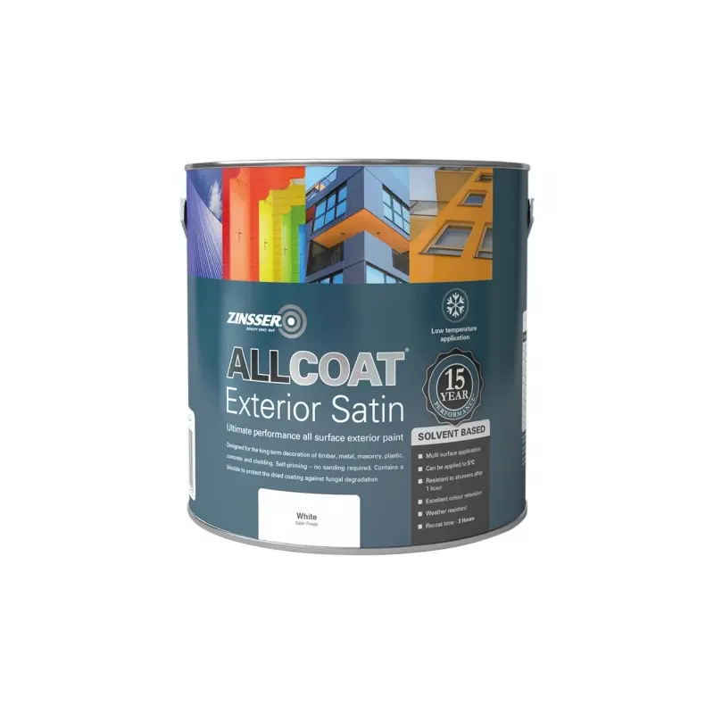 Zinsser AllCoat Exterior Satin (Solvent Based) - Shades Of Red