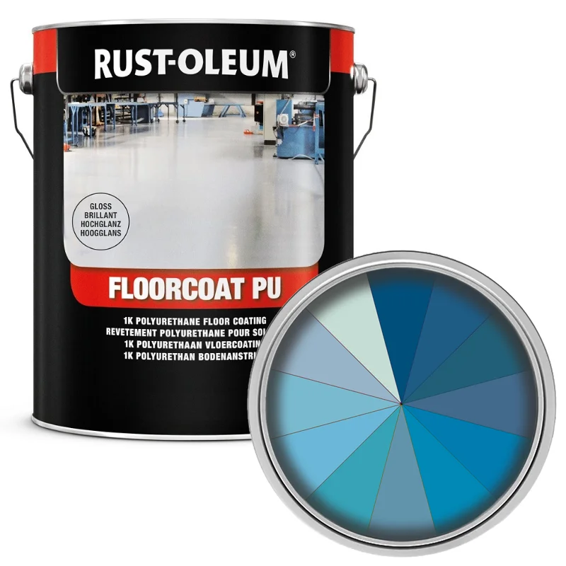 Rust-Oleum 7200 Floorcoat PU - Shades of Blue