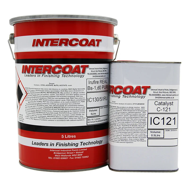 Intercoat Irufire Real B-S2 D0 PUR IC130 | Fire Protection for Wood