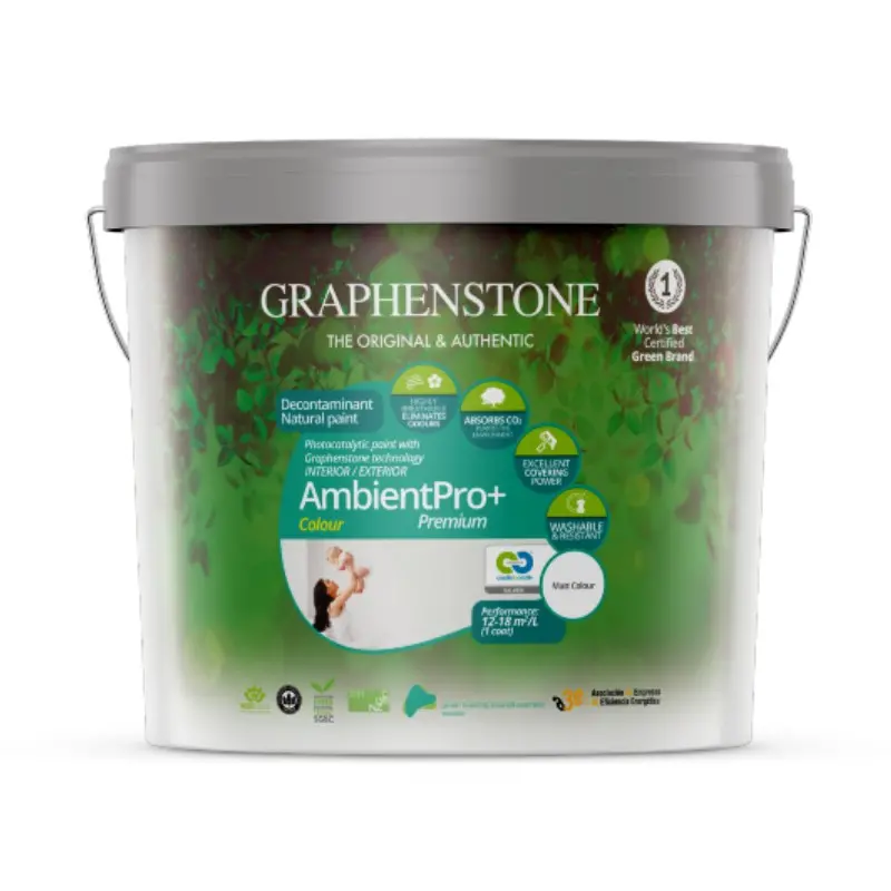 Graphenstone Ambient Pro+ Colour | Natural Photocatalytic Paint