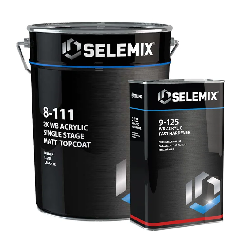 Selemix 8-110/8-111 2K WB Acrylic DTM Finish (Fast Curing) | 6,700+ Colours