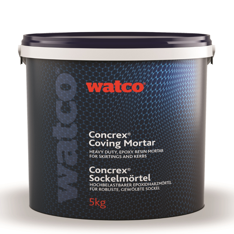 Watco Concrex Coving Mortar | Hygienic Floors For Hospitals, Food Halls ...