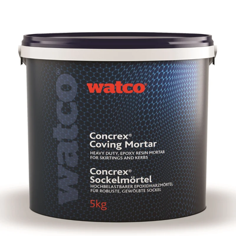 Watco Concrex Coving Mortar | Hygienic Floors For Hospitals, Food Halls