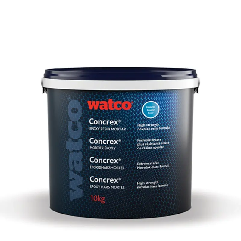 Watco Concrex Colours | Coloured Epoxy Resin Repair Mortar