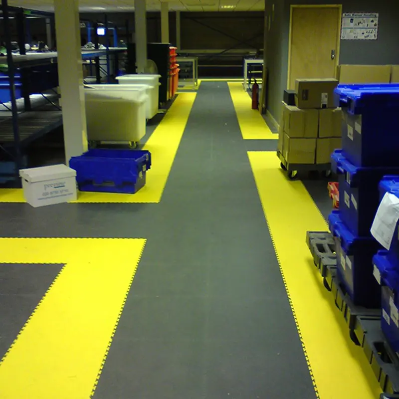 Watco Interlocking Flooring | PVC Tiles for Damaged Floors